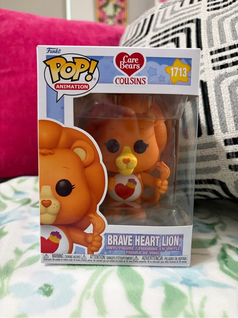 Funko Orange Brave Heart Lion Pop! Animation Vinyl Figure